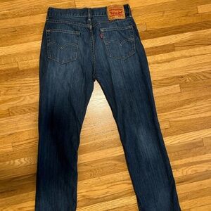 Levi's Blue Straight Jeans Classic Style 514 Men’s 30x30